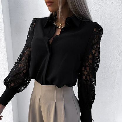 Well Tailored Blouse with a Graceful Silhouette