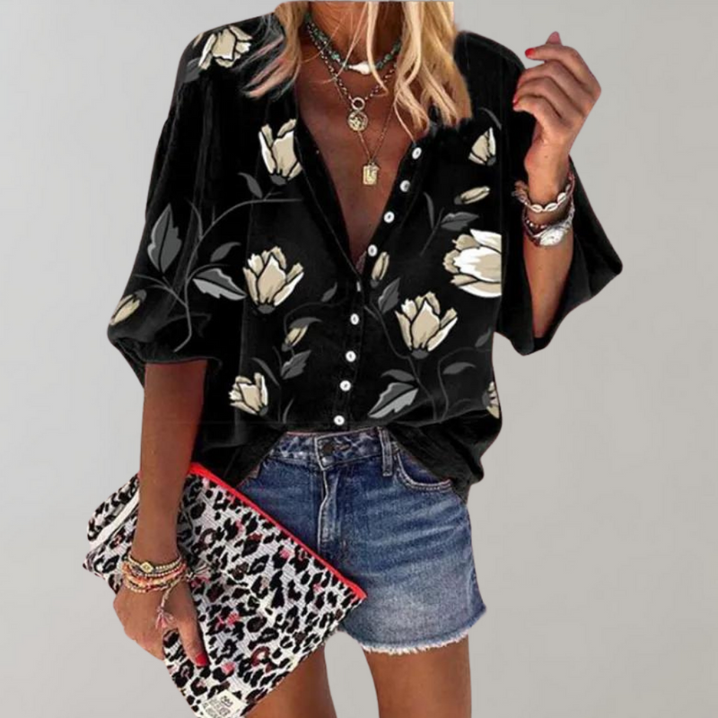 Beautifully Finished Blouse in a Timeless Design