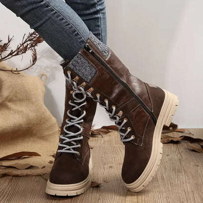 Chic Orthopedic Boots with Unique Design