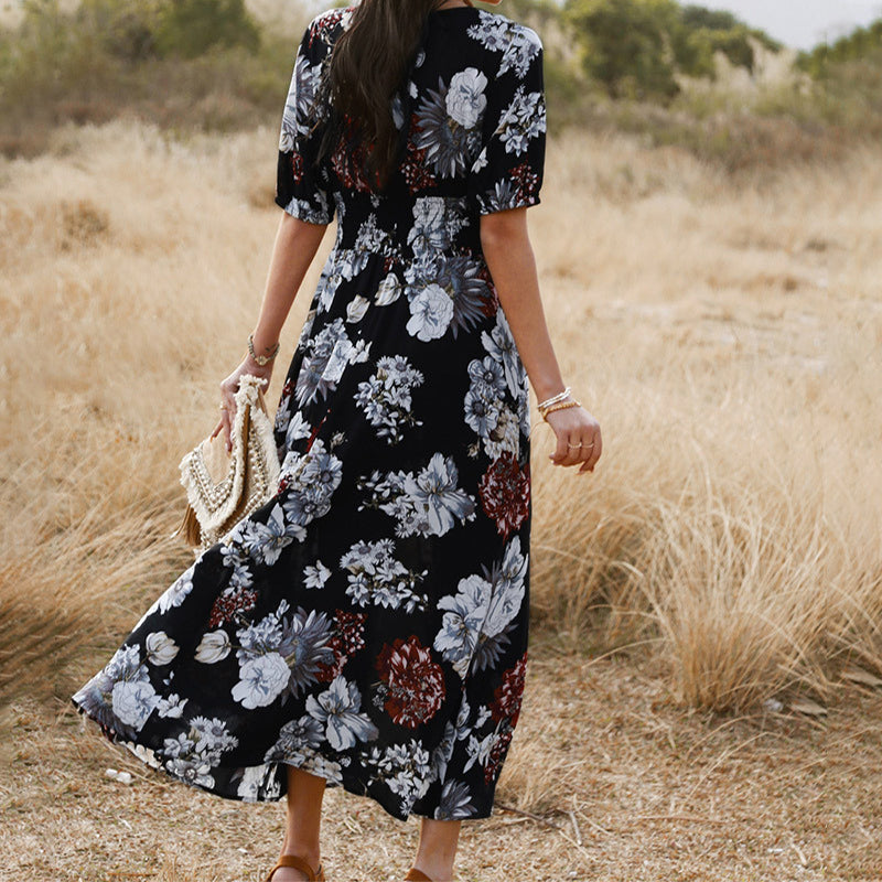 A Vintage Style Dress with Delicate Timeless Details