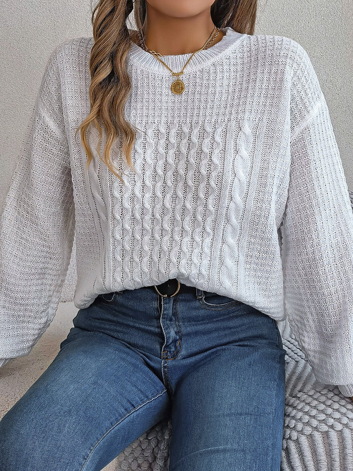 Beautifully Balanced Sweater with Timeless Character