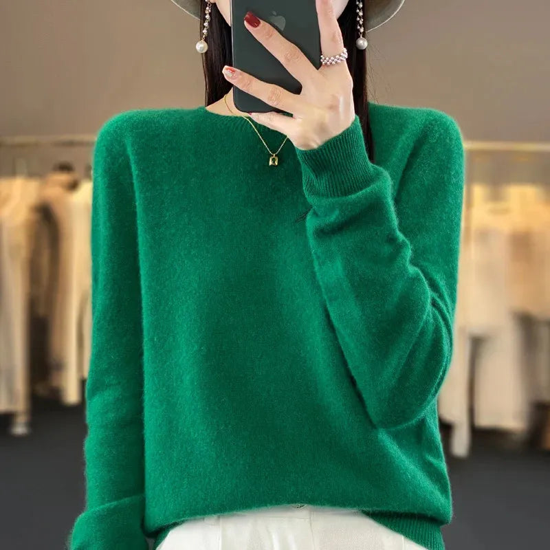 Beautifully Finished Sweater in a Timeless Design