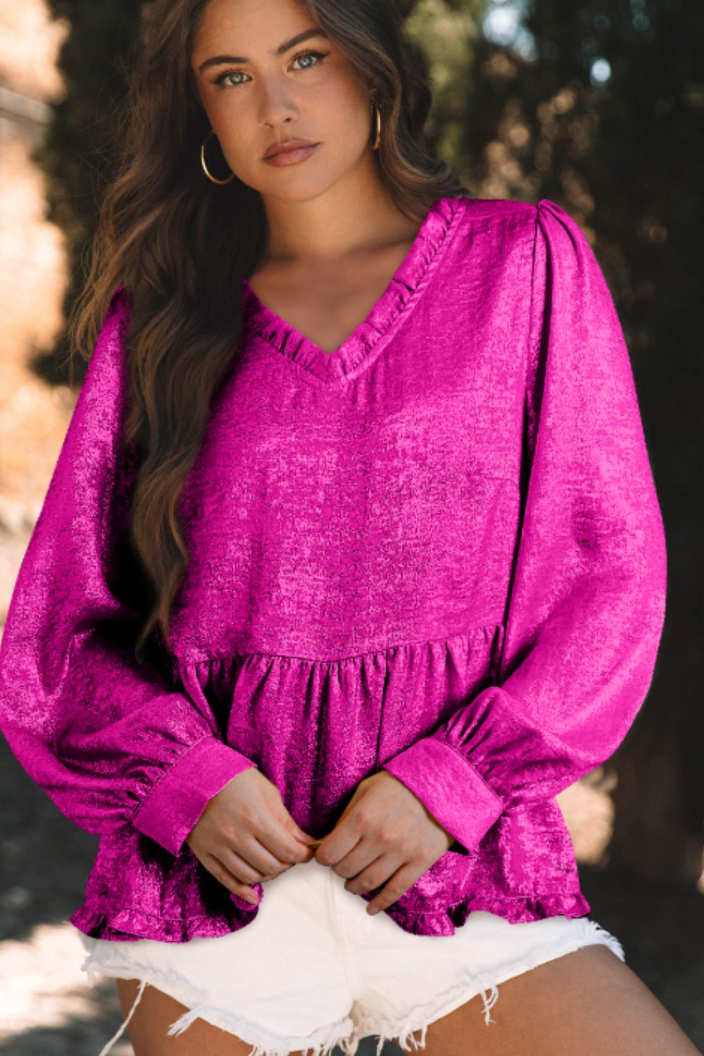 Classic Vintage Blouse with a Flattering Fit