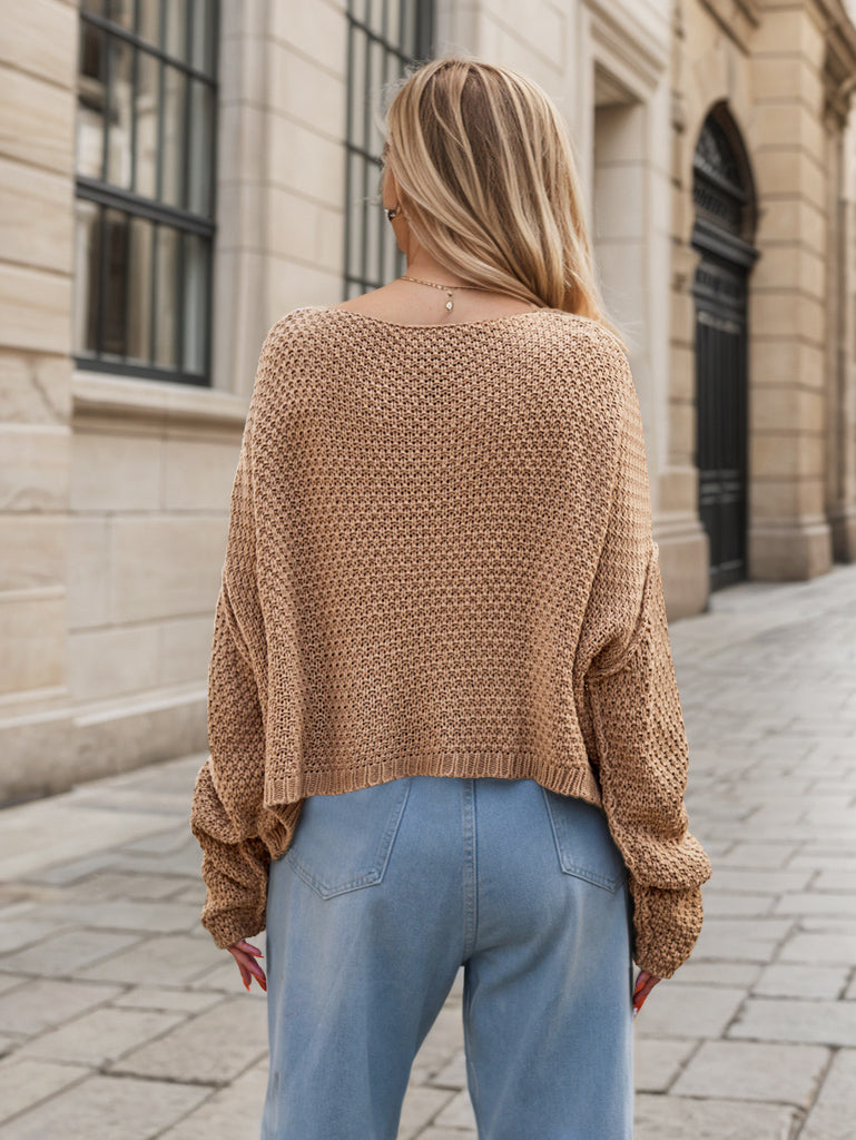 Vintage Inspired Sweater with a Contemporary Edge