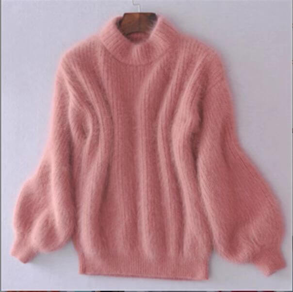 Classic Vintage Sweater with a Flattering Fit