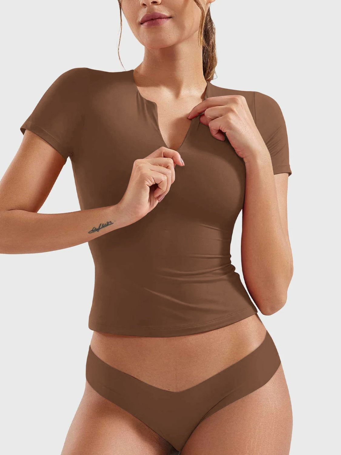 Beautifully Finished T-Shirt in a Timeless Design