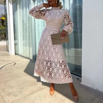 A Vintage Style Dress with Delicate Timeless Details