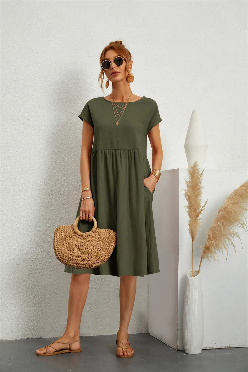 A Vintage Style Dress with Delicate Timeless Details