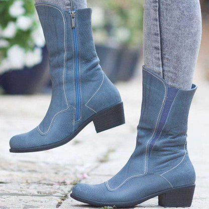 Chic Orthopedic Boots with Unique Design
