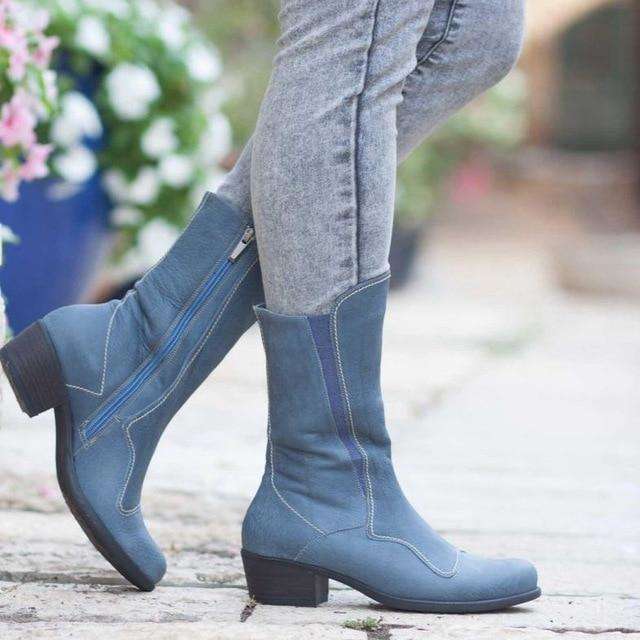 Chic Orthopedic Boots with Unique Design