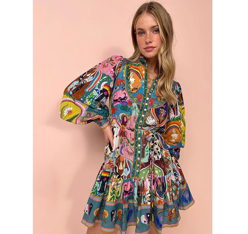 A Vintage Style Dress with Delicate Timeless Details