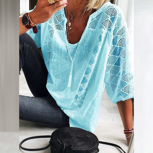 Well Tailored Blouse with a Graceful Silhouette