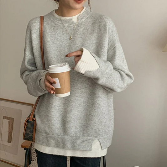 A Vintage Style Sweater with Delicate Timeless Details