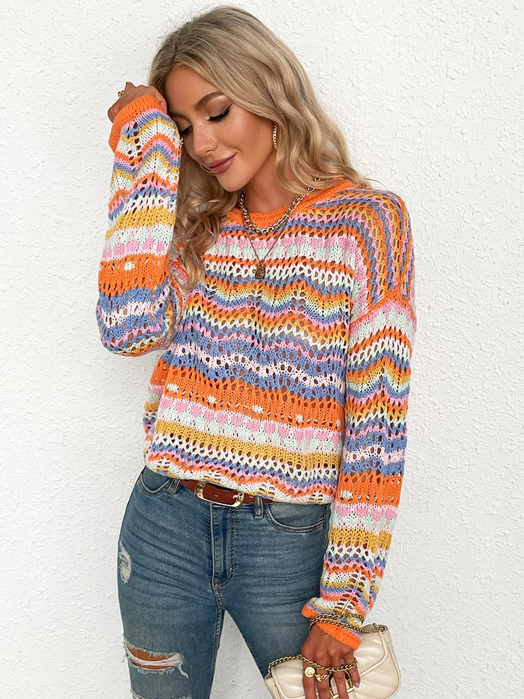 Well Tailored Sweater with a Graceful Silhouette