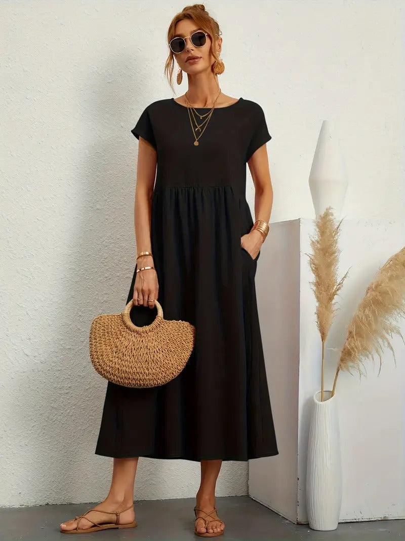 Elegantly Styled Dress for Everyday Wear