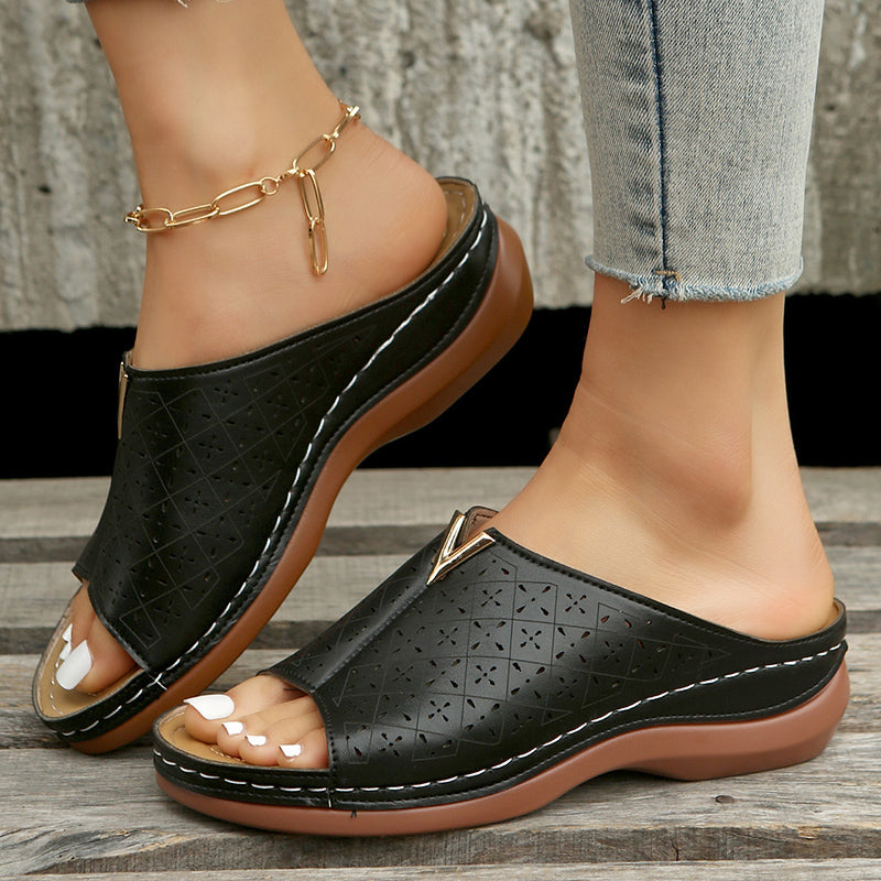 Vintage Inspired Orthopedic Sandals