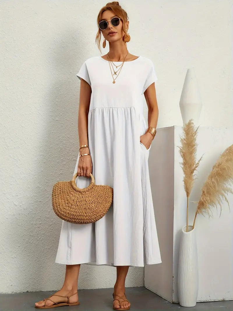 A Vintage Style Dress with Delicate Timeless Details