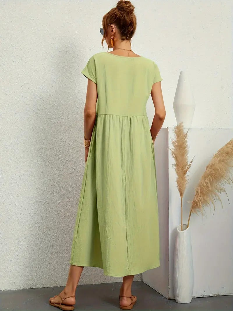 A Vintage Style Dress with Delicate Timeless Details