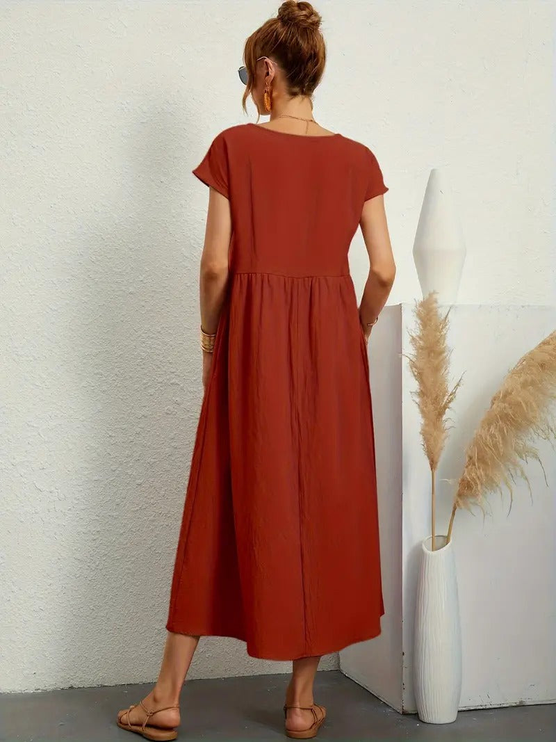 A Vintage Style Dress with Delicate Timeless Details