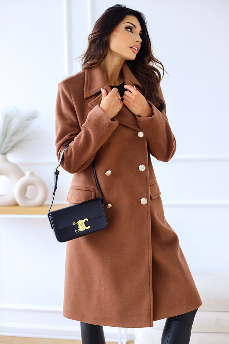 Classic Vintage Coat with a Flattering Fit