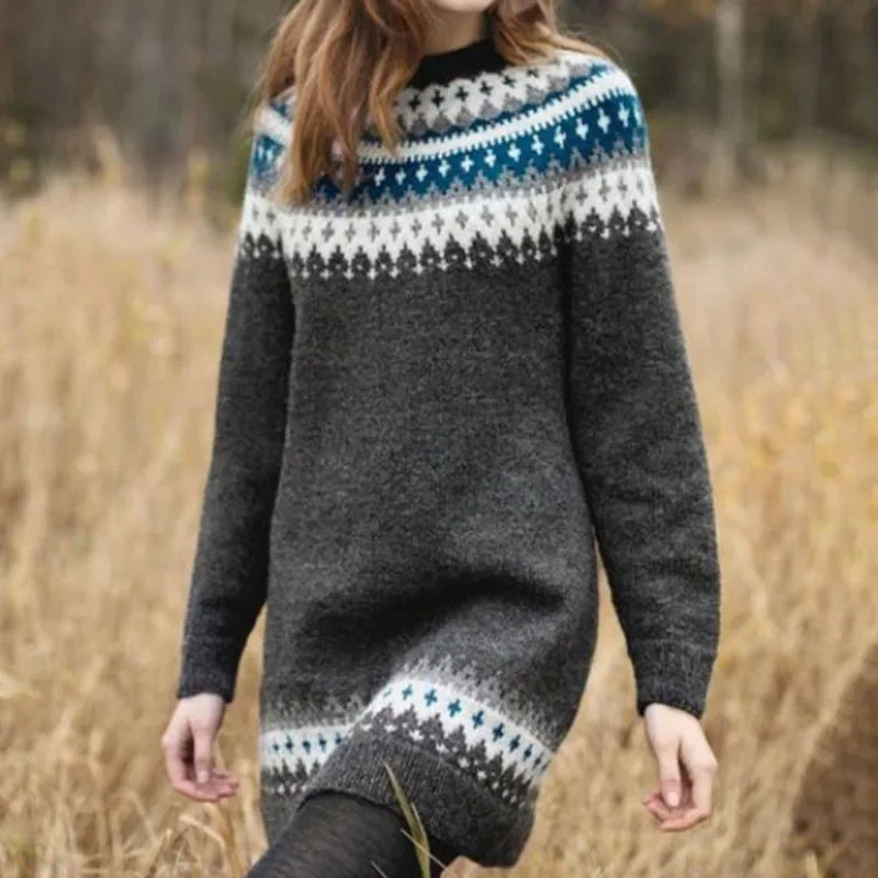 Vintage Inspired Sweater with a Contemporary Edge