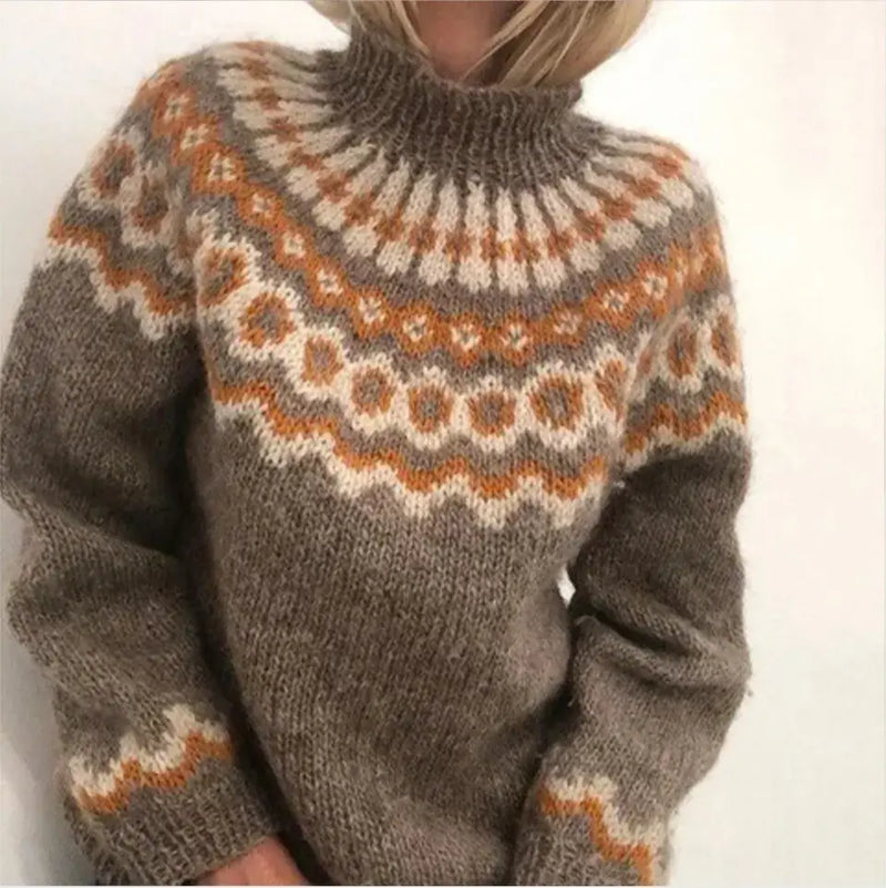 Well Tailored Sweater with a Graceful Silhouette