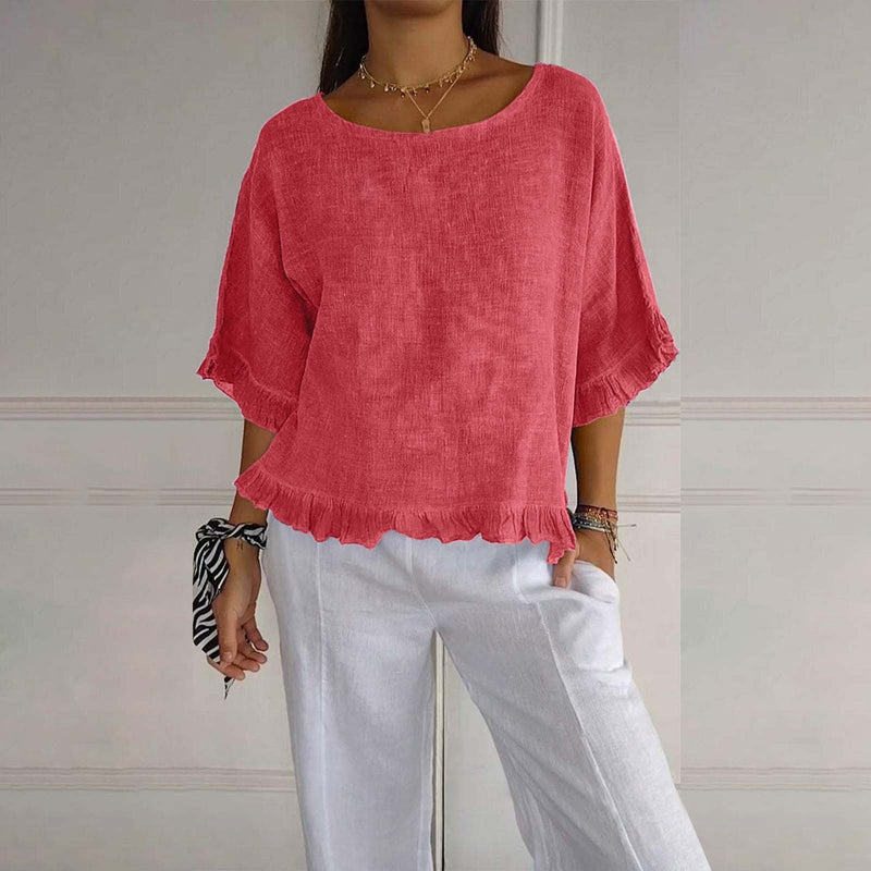 Classic Vintage Blouse with a Flattering Fit