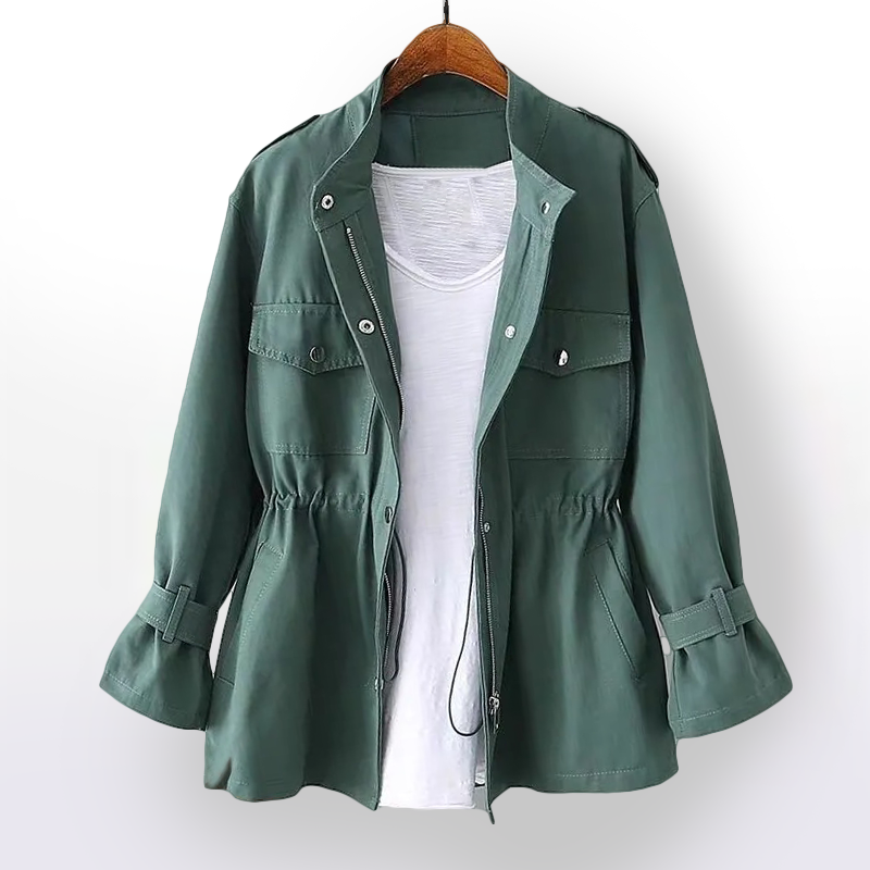 A Vintage Style Coat with Delicate Timeless Details