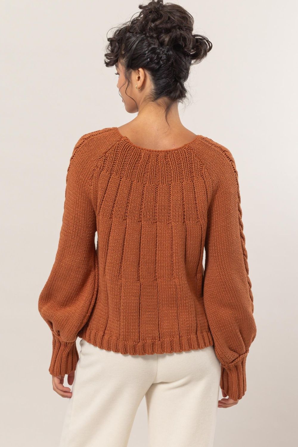 Classic Vintage Sweater with a Flattering Fit