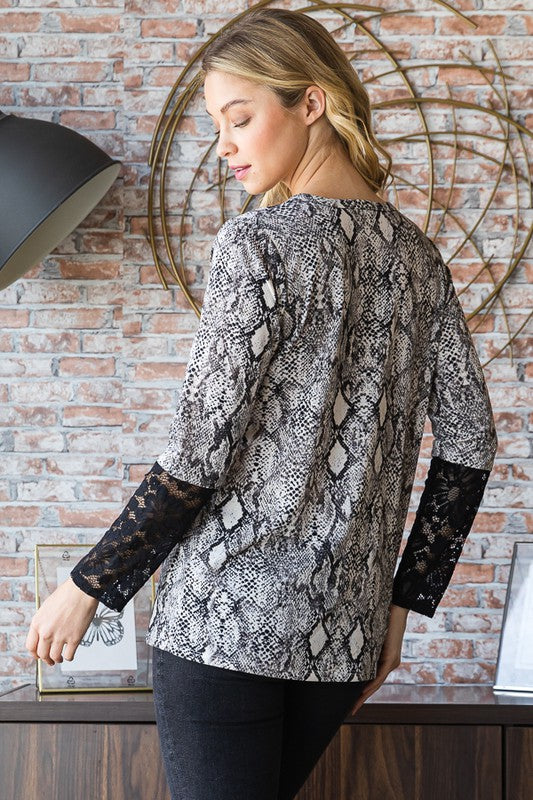 Vintage Inspired Top with a Contemporary Edge
