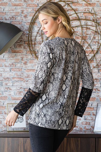 Vintage Inspired Top with a Contemporary Edge