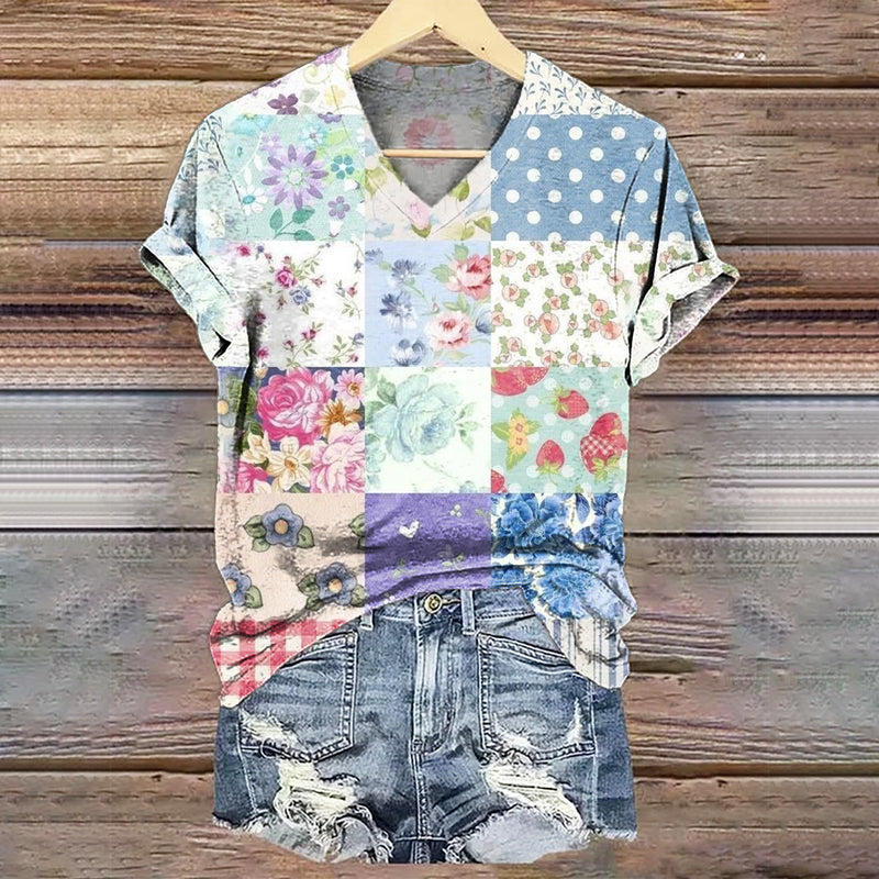 Vintage-inspiroitu T-Paita