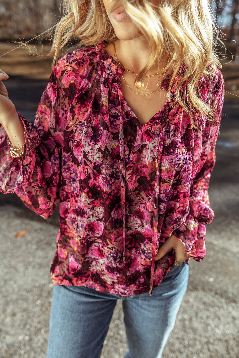 Vintage Inspired Blouse with a Contemporary Edge