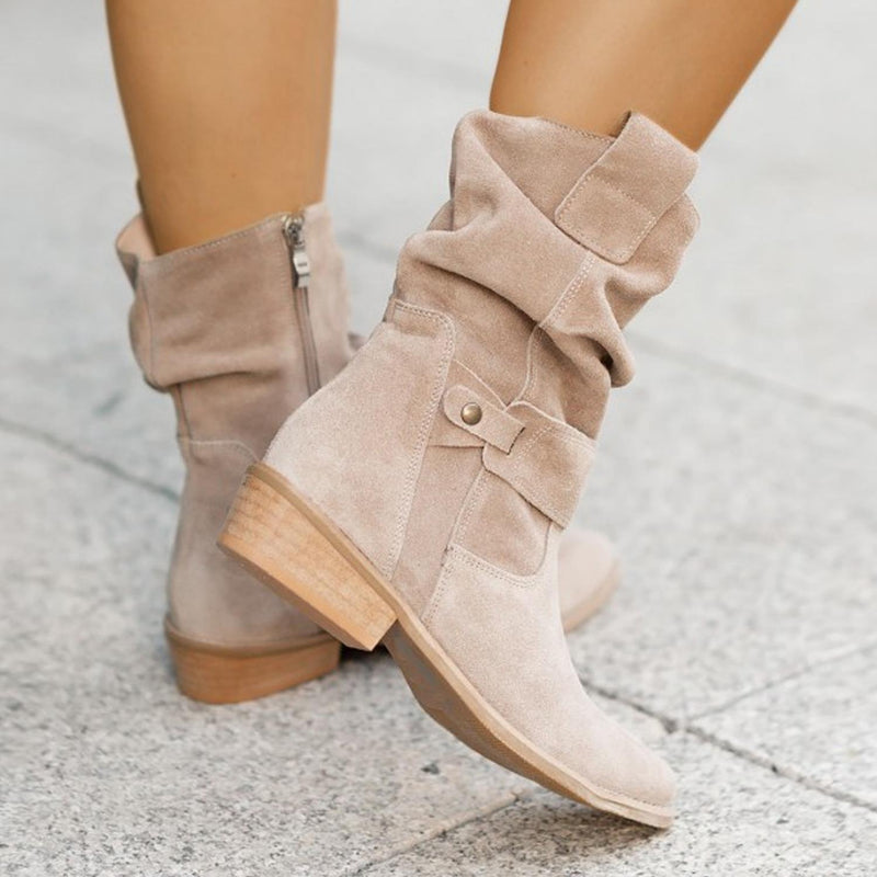 Chic Orthopedic Boots with Unique Design