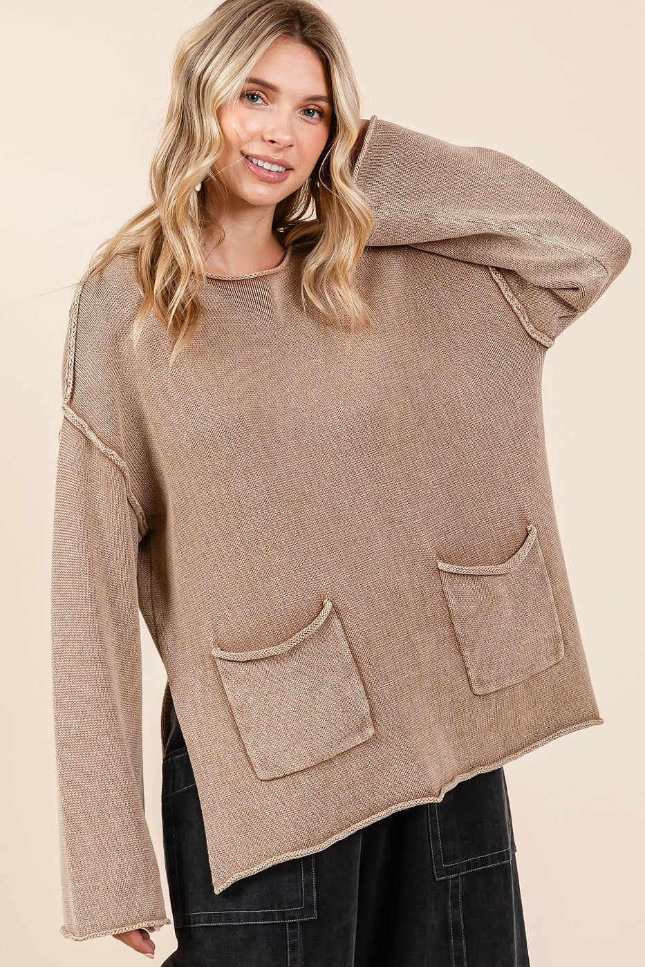 Vintage Inspired Pullover with a Contemporary Edge