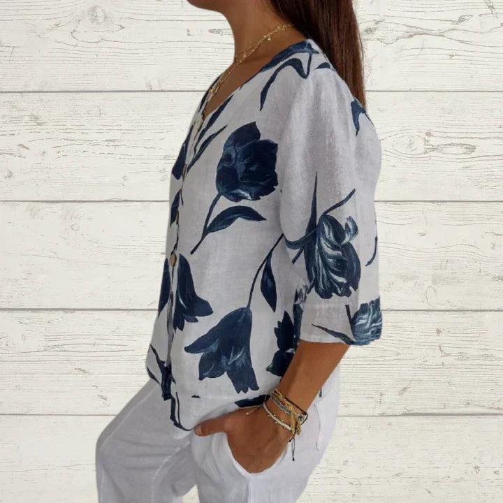 Vintage Inspired Blouse with a Contemporary Edge