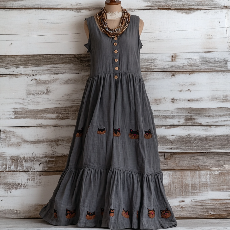 Kauniisti valmistettu Mekko