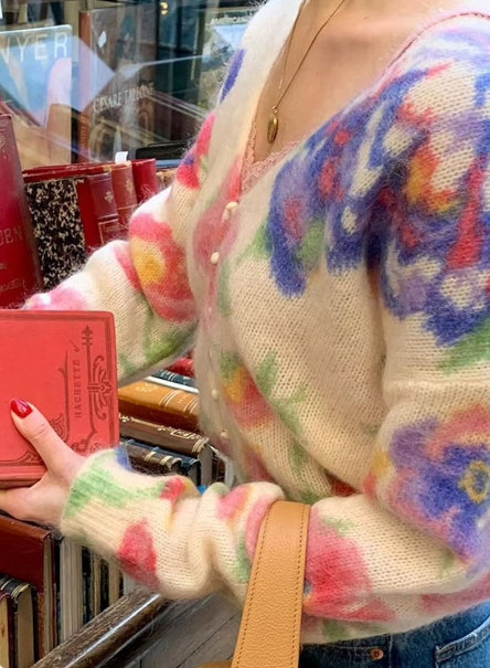 Vintage Inspired Sweater with a Contemporary Edge
