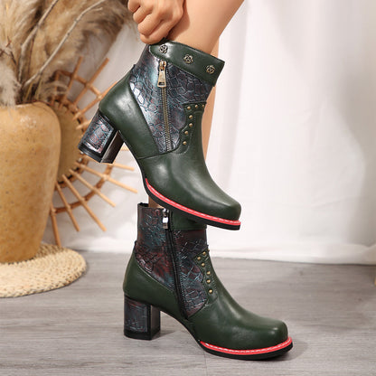Classic Orthopedic Boots with Timeless Style
