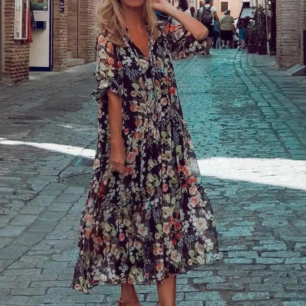 A Vintage Style Dress with Delicate Timeless Details