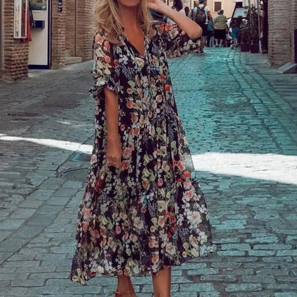 A Vintage Style Dress with Delicate Timeless Details