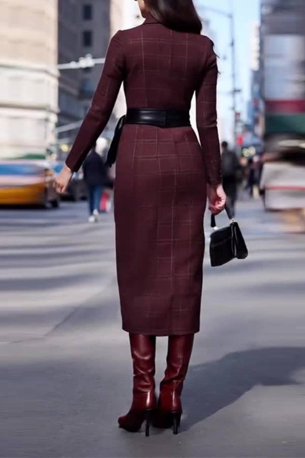 Sophisticated Dress with a Clean Classic Look