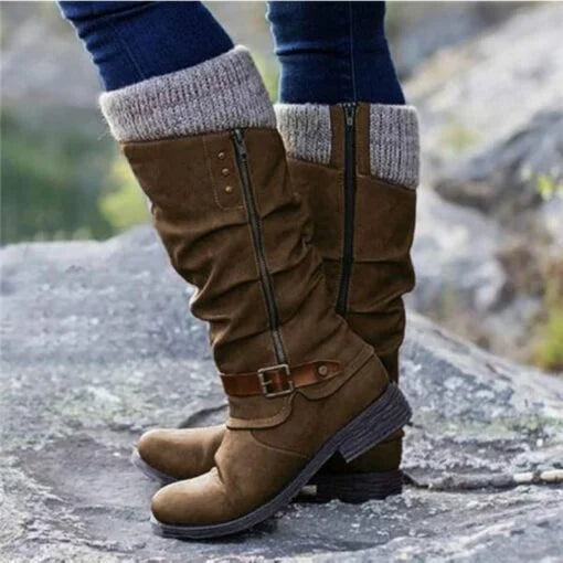 Chic Orthopedic Boots with Unique Design