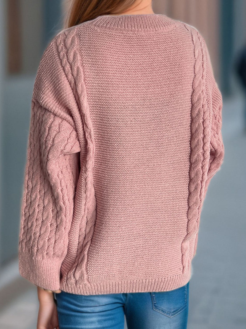 Classic Vintage Sweater with a Flattering Fit