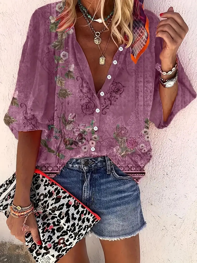 Beautifully Balanced Blouse with Timeless Character