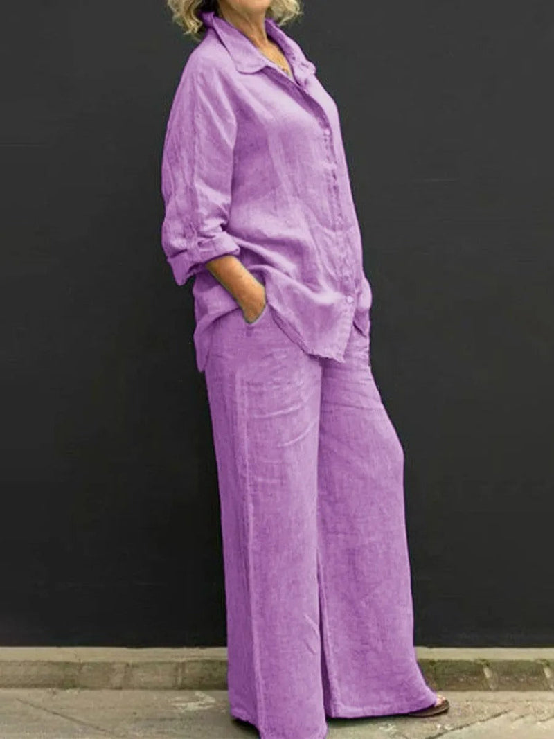 A Vintage Style Trousers with Delicate Timeless Details