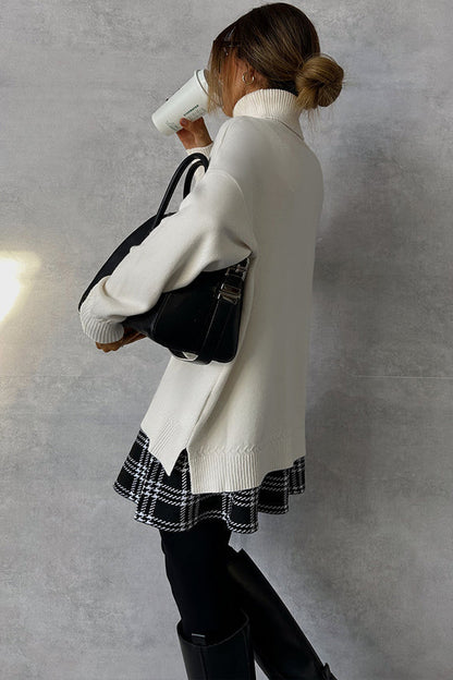A Vintage Style Sweater with Delicate Timeless Details