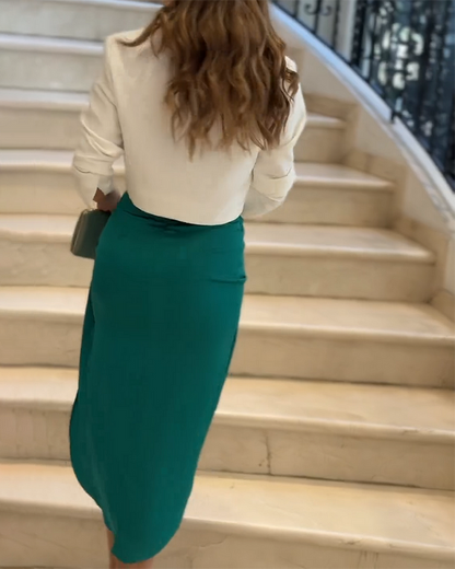 A Vintage Style Blouse with Delicate Timeless Details