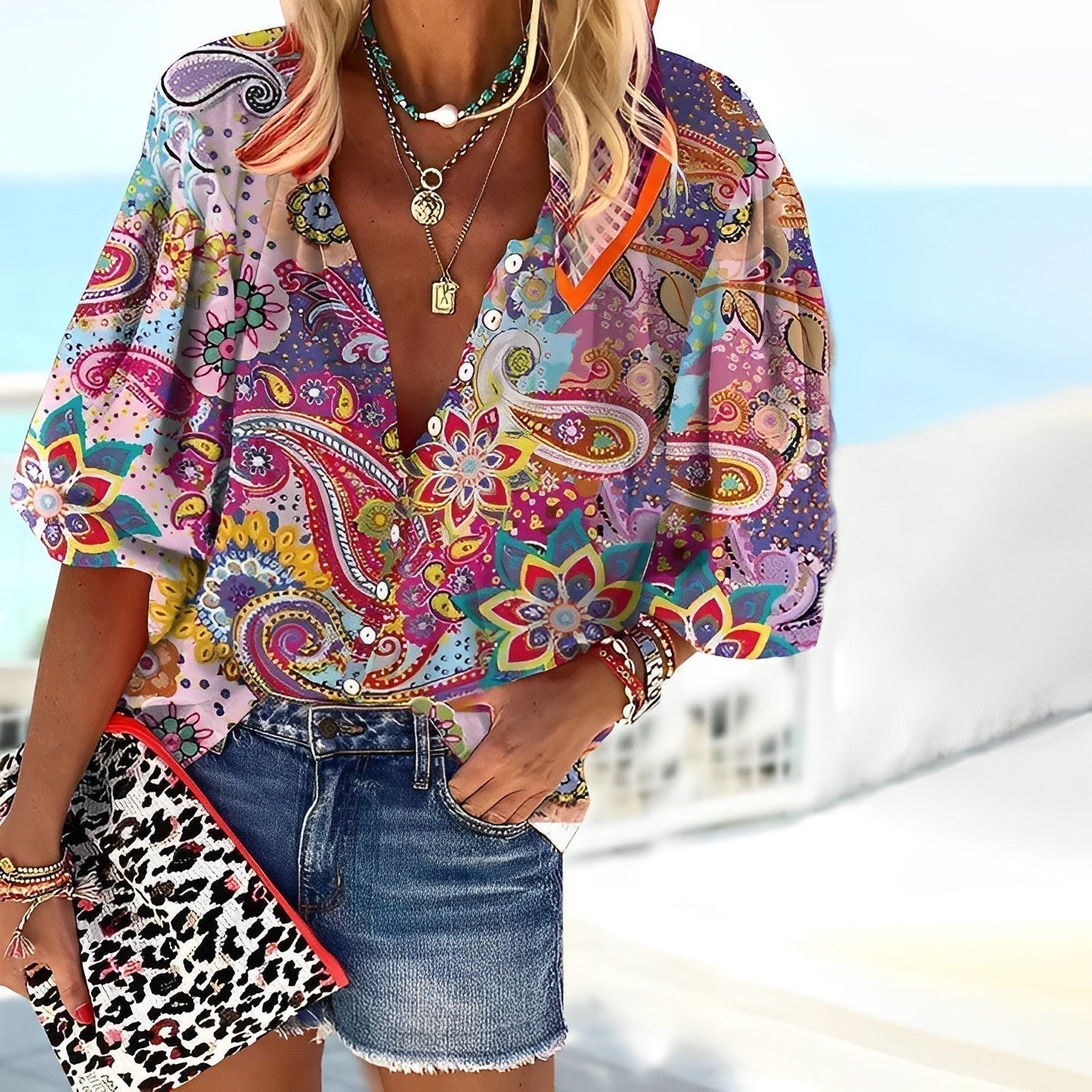 A Vintage Style Shirt with Delicate Timeless Details