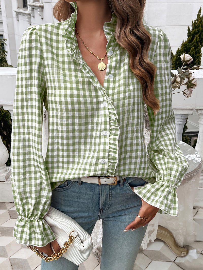 A Vintage Style Blouse with Delicate Timeless Details